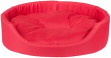 Loomavoodi Amiplay Oval Basic XXL, 86 x 76 x 17.5 cm, punane