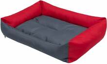 Lemmikloomavoodi Hobbydog Eco LECSZC8 XL, 82 x 60 cm, punane/tumehall