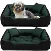 Koeravoodi KingDog Ecco, 100 x 75 cm, roheline