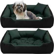 Koeravoodi KingDog Ecco, 100 x 75 cm, roheline