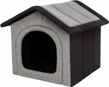 Pesa-maja Hobbydog Inari R2, 44 x 38 cm, must/helehall
