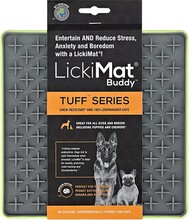 Lakkumismatt Lickimat Buddy Tuff, 20 cm, roheline