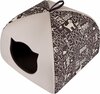 Lemmikloomade pesa-onn Hobbydog R1 Igloo, 38 x 38 x 30 cm, pruun/beež