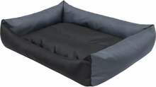 Lemmikloomavoodi Hobbydog Eco XXL, 105 x 75 cm, hall/must