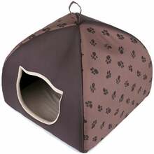 Lemmikloomade pesa Hobbydog Igloo R2, 44 x 44 x 35 cm, pruun