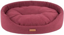 Ovaalne pesa Amiplay Montana S, 46 x 38 x 13 cm, bordo