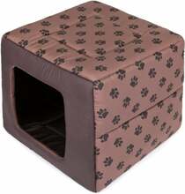 Lemmikloomavoodi Hobbydog Butterfly R2, 45 x 45 x 17,5cm, pruun/beež