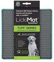 Lakkumismatt LickiMat Tuff Soother, 20 cm, sinine