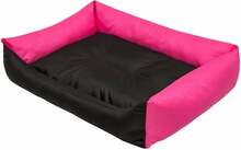 Lemmikloomavoodi Hobbydog Eco LECCZR6 XL, 82 x 60 cm, must/roosa