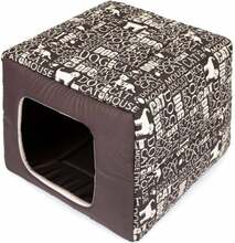 Lemmikloomavoodi Hobbydog Butterfly R2, 45 x 45 x 17,5 cm, pruun/beež