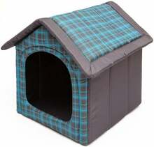 Lemmikloomamaja Hobbydog R1, 38 x 32 x 38 cm, hall/sinine