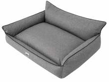 Koeravoodi Hobbydog Joker Ekolen XXXL, 132 x 106 cm, hall/grafiit