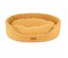 Ovaalne pesa Amiplay Montana L, 58 x 50 x 15 cm, kollane