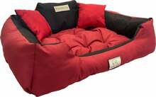 Koera voodi Kingdog CEN-81826, 145 x 115 cm, punane