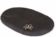 Ovaalne padi lemmikloomadele Hobbydog PODCZA5 R7, 79 x 59 cm, must