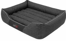 Lemmikloomavoodi Hobbydog Comfort L, 65 x 50 cm, must