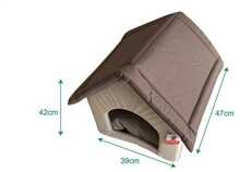 Loomavoodi Pet Bed Hppy, 47 x 39 x 42 cm