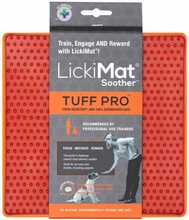 Lakkumismatt LickiMat Tuff Pro, oranž, polüpropüleen TPR