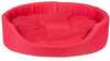 Lemmikloomavoodi Amiplay Oval Basic L, 58 x 50 x 15 cm, punane