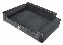 Lemmikloomavoodi Hobbydog Glamour New L, 78 x 53 cm, must