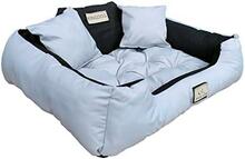 Koera voodi AIO KingDog, 130 x 105 cm, helehall