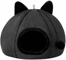 Lemmiklooma pesa Doggy Kitty Head KITCZA4, 45 x 45 cm, must