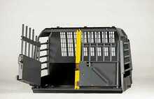 Topelt transpordipuur koertele Mimsafe Variocage Double, M, must, 65 x 93 x 76-103 cm