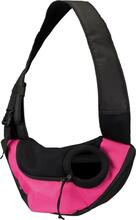 Lemmiklooma kott Trixie Sling, 50 x 25 x 18 cm, roosa-must