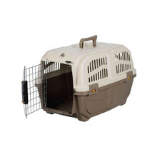 Transpordipuur Trixie Skudo 4, S-M 48 x 51 x 68 cm, liivakarva-hallpruun