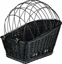 Kott lemmiklooma transportimiseks jalgrattal Trixie TX-13117, 35 x 49 x 55 cm, must