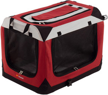 Transpordikott Ferplast Holiday 4, 60 x 42 x 42 cm, punane