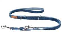 Reguleeritav jalutusrihm Amiplay Denim 124985, 1-2 m, tumesinine