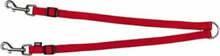 Lisarihm kahele koerale Trixie Distributor, 40-70 cm, punane