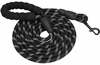 Koerarihm Springos PA0332, 5 m, kuni 50 kg, must/valge