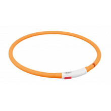 Kaelarihm Trixie LED, XS-XL, 70 cm, oranž