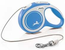 Jalutusrihm Flexi New Comfort XS, 3 m, kuni 8 kg, sinine