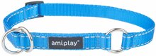 Kaelarihm Amiplay Reflective, L, 350 - 500 mm x 20 mm, sinine