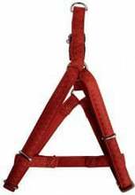 Traksid Zolux Mac Leather, 30-40 cm, punased