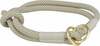 Kaelarihm Trixie Soft Rope, M, 450 mm x 10 mm, hall/helehall