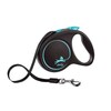 Jalutusrihm Flexi Black Design M, 5 m, kuni 25 kg, sinine
