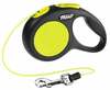 Jalutusrihm Flexi New Classic Neon XS, 3 m, kuni 8 kg, kollane