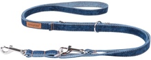 Reguleeritav jalutusrihm Amiplay Denim, 1-2 m, 1.5 cm, tumesinine
