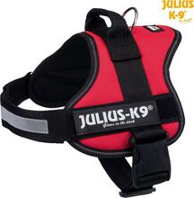 Traksid Trixie Julius-K9, L, 63-85 cm, must/punane