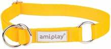 Kaelarihm Amiplay Samba, M, 250-400 mm, kollane