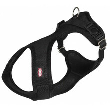 Traksid Trixie Comfort Soft, XXS-XS, 28-40 cm, must