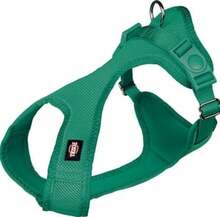 Traksid Trixie Comfort Soft, XXS-XS, 25-35 cm, rohelised
