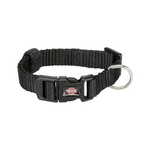 Kaelarihm Trixie Premium S-M, 30-45 cm, must
