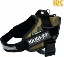 Traksid Trixie Julius-K9, M, 49-67 cm, must/roheline/heleroheline