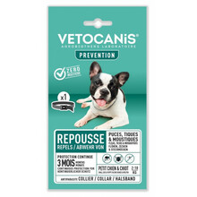 Parasiidivastane kaelarihm koertele Vetocanis, kuni 10 kg