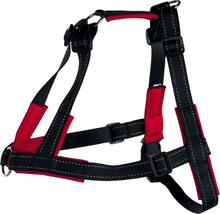 Traksid Trixie Walk Soft, S-M, 450 - 700 mm, must/punane